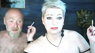 Real mature couple Addams-fuck in their suburban house; sucking nipples, dick & hard fisting!