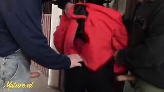 Luxury Granny Gets Pounded And Double Penetration By Two Big Dicks