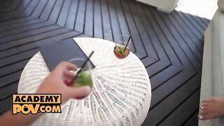 POV - POV anal with spolied slut Alyssa Bounty