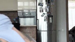 Stepbrother caught his  and her boyfriend having sex and couldn’t help but join them - 3.97
