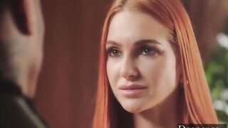 Deeper. Gorgeous Redhead Little Dragon Has intense Secret BBC Affair