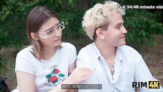 RIM4K. Rimming fantasy came true: teaching how to rim and fuck ass