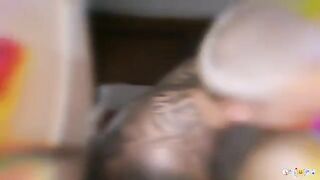 Skinny Jadilica revealed her secret to her stepbrother: a butt plug in her ass . He just drilled her asshole
