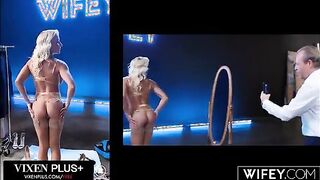 WIFEY Blonde MILF Hotwife Frenchy Gets Crempied In Epic DP Gangbang