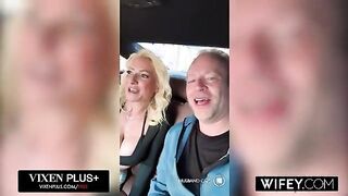 WIFEY Blonde MILF Hotwife Frenchy Gets Crempied In Epic DP Gangbang