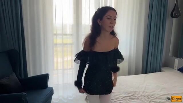 Anal Sex with Secretary in White Pantyhose - Anal Creampie