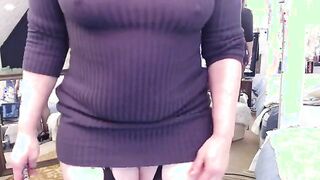 V202 Curvaceous Dawn smokin at christmas before jillin off