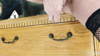 Mature Daizy Layne Fucking and Spanking Her Pussy Until She Squirts!